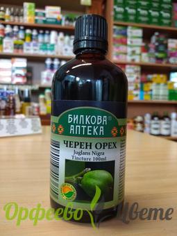 ХРАНИТЕЛНИ ДОБАВКИ Детоксикация БИОХЕРБА ТИНКТУРА ЧЕРЕН ОРЕХ 100мл / Bioherba Tincture Juglans Nigra 100 ml